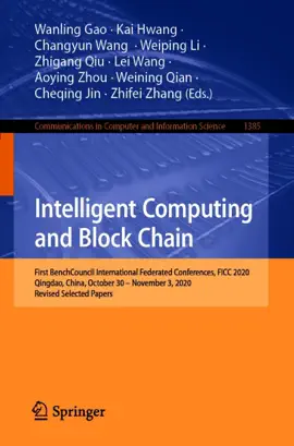 Read: Book Intelligent Computing and Block Chain