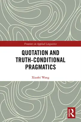 Read: Quotation and Truth-Conditional Pragmatics Book