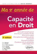 Ma deuxième année de Capacité en Droit- 5e édition