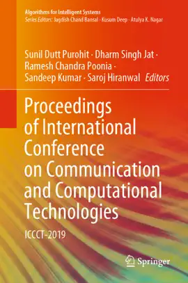 Read: Book Proceedings of International Conference on Communication and Computational Technologies