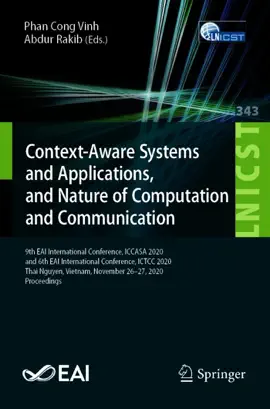 Read: Context-Aware Systems and Applications, and Nature of Computation and Communication Book