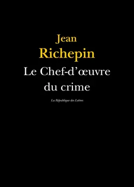 Read: Le Chef-d'œuvre du crime Book
