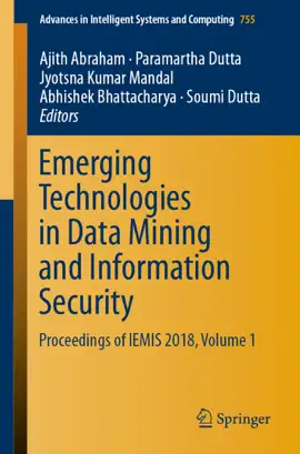 Read: Emerging Technologies in Data Book Mining and Information Security
