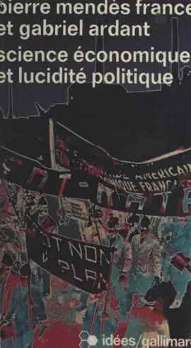 Read: Book Science économique et lucidité politique