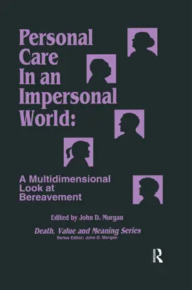 Read: Personal Care in an Impersonal World Book