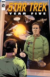Star Trek: Year Five #13 by Jackson Lanzing, Collin Kelly & Angel Hernandez