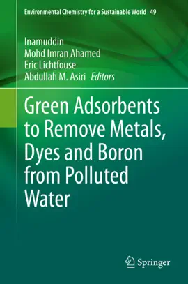 Read: Green Adsorbents to Remove Metals, Dyes and Boron from Polluted Book Water