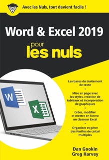Word et Excel 2019 Poche Pour les Nuls by Greg Harvey & Dan Gookin