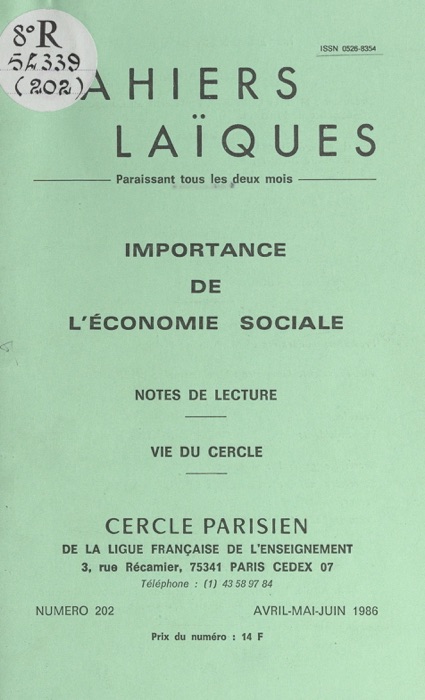 Importance de l'économie sociale