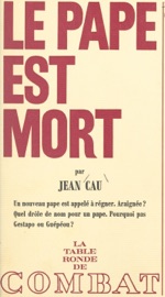 Le Pape est mort - Jean Cau