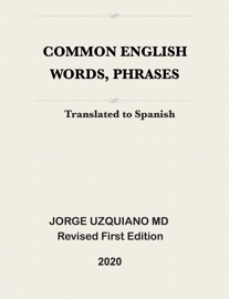 Book COMMON ENGLISH WORDS, PHRASES - Jorge Uzquiano