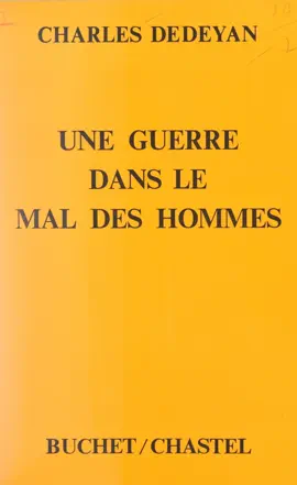 Read: Une guerre dans Book le mal des hommes