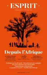 Esprit - Depuis l'Afrique
