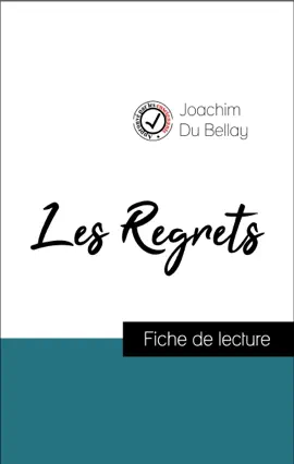 Read: Analyse de l'œuvre : Les Regrets (résumé et fiche de Book lecture plébiscités par les enseignants sur fichedelecture.fr)