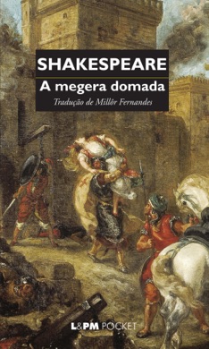 Capa do livro A Megera Domada de William Shakespeare