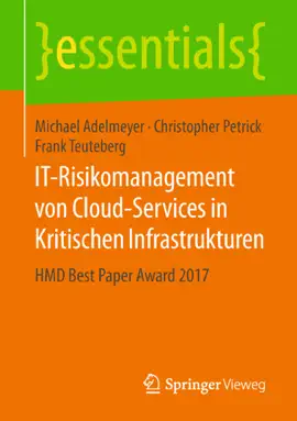 Read: IT-Risikomanagement von Cloud-Services Book in Kritischen Infrastrukturen