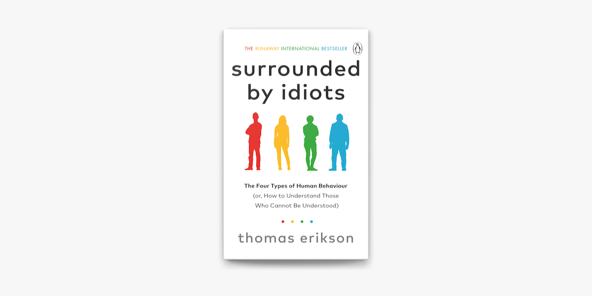Surrounded by Idiots: The Four Types of Human Behaviour (or, How to  Understand Those Who Cannot Be Understood)