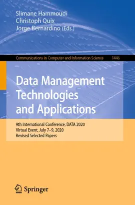 Read: Data Management Book Technologies and Applications