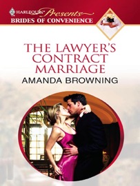 The Lawyer's Contract Marriage - Amanda Browning