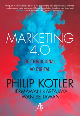 Capa do livro Marketing 4.0 de Philip Kotler, Hermawan Kartajaya e Iwan Setiawan