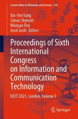 Read: Book Proceedings of Sixth International Congress on Information and Communication Technology