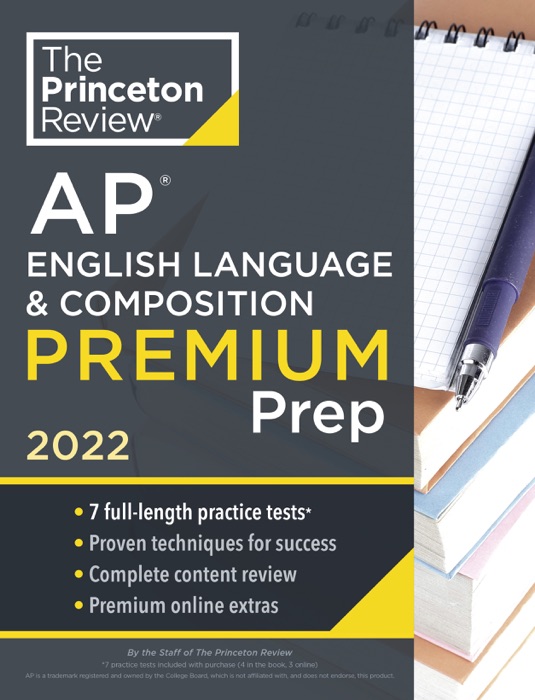 Princeton Review AP English Language & Composition Premium Prep, 2022