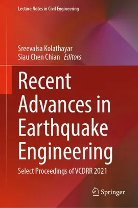 Read: Recent Book Advances in Earthquake Engineering