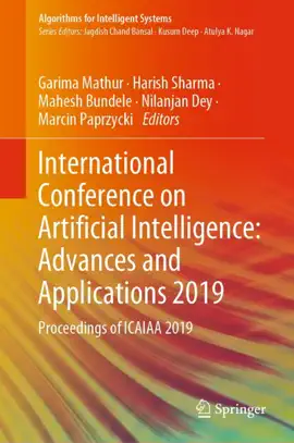 Read: International Conference on Artificial Intelligence: Book Advances and Applications 2019