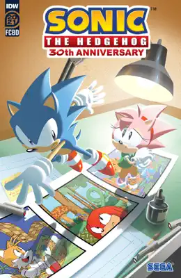 Sonic the Hedgehog 30th Anniversary Special FCBD 2021 by Gale Galligan & Thomas Röthlisberger book