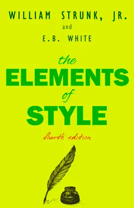 Read: Book The Elements of Style, Fourth Edition