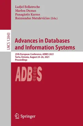 Read: Advances Book in Databases and Information Systems