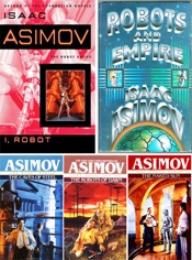 Download Robot Series Collection by Isaac Asimov: I Robot, The Caves of Steel, The Naked Sun, The Robots of Dawn, Robots and Empire.