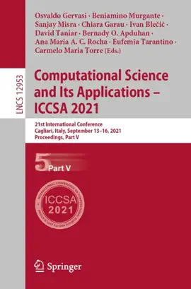 Read: Computational Science and Its Applications – Book ICCSA 2021