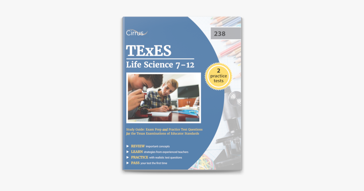 ‎TExES Life Science 7-12 (238) Study Guide Af Cirrus Teacher ...