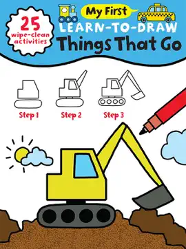 My First Learn-To-Draw: Things That Go