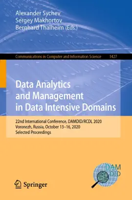 Read: Data Analytics and Management in Data Book Intensive Domains