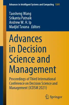 Read: Advances in Book Decision Science and Management