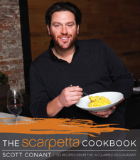 The Scarpetta Cookbook - Scott Conant Cover Art