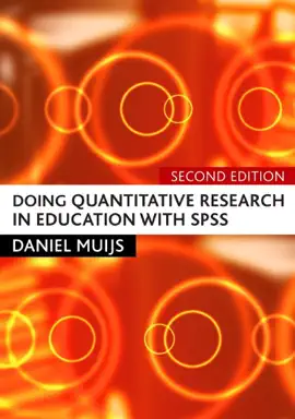 Read: Doing Book Quantitative Research in Education with SPSS