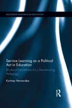 Service Learning As A Political Act In Education
