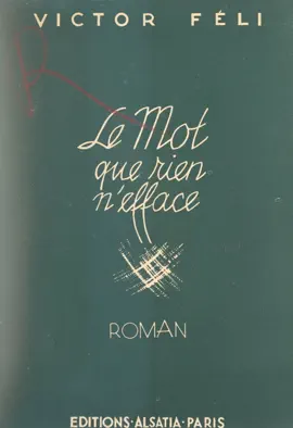 Read: Le mot que rien n'efface Book