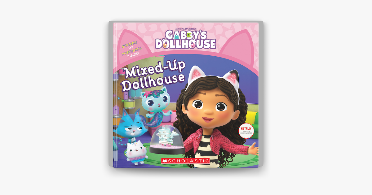 Mixed-Up Dollhouse (Gabby's Dollhouse Storybook) - by Scholastic (Paperback)