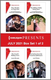 Harlequin Presents - July 2021 - Box Set 1 of 2 - Natalie Anderson, Maya Blake, Melanie Milburne & Lucy King