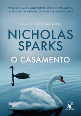 Capa do livro O Casamento de Nicholas Sparks