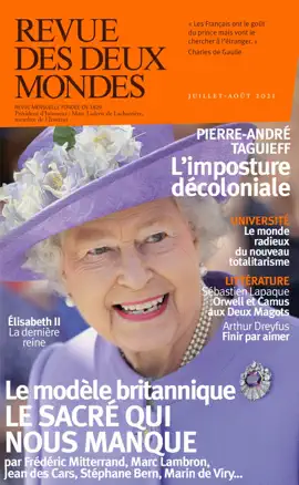 Read: Book Revue des Deux Mondes juillet-août 2021