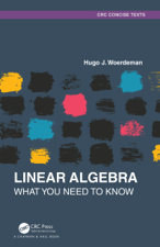 Linear Algebra - Hugo J. Woerdeman Cover Art