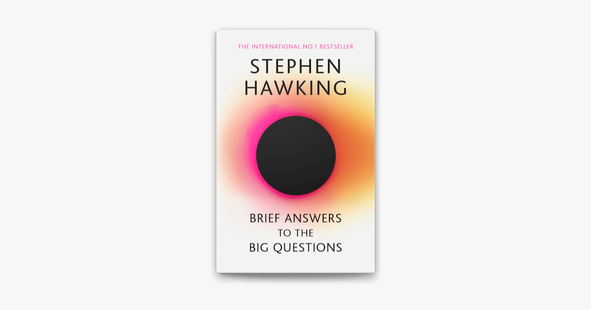 Brief Answers to the Big Questions on Apple Books