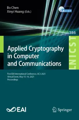 Read: Applied Cryptography in Computer and Communications Book