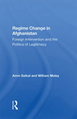 Read: Regime Change Book In Afghanistan