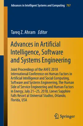 Read: Advances in Artificial Intelligence, Software and Systems Book Engineering